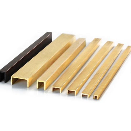 Leading Brass U Channel Tile Trim Manufacturer NIUYUAN