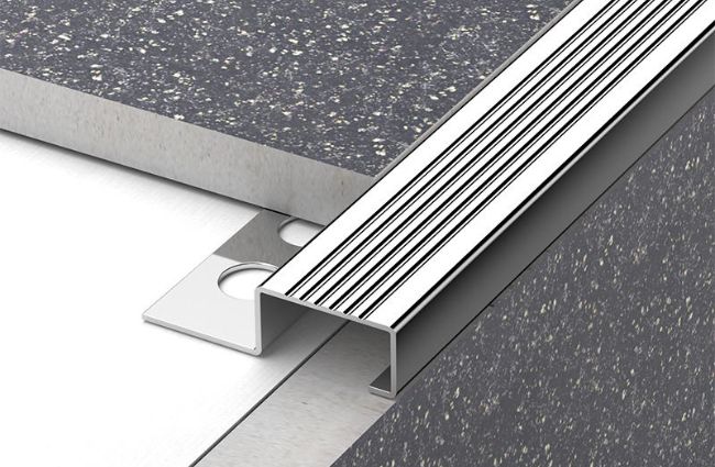 stainless steel stair nosing