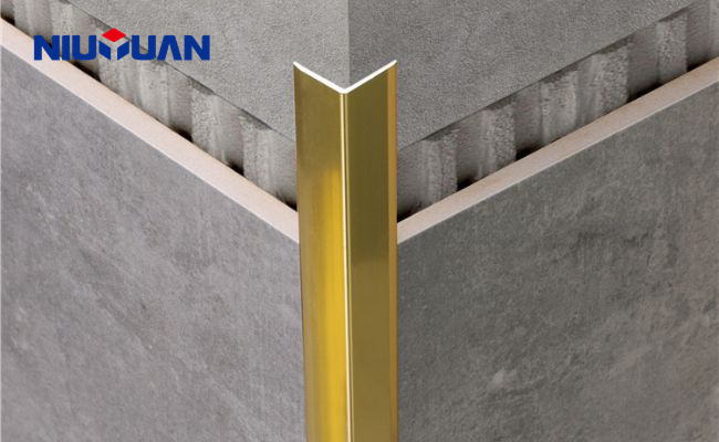 rechtwinklige Aluminium-Fliesenleisten