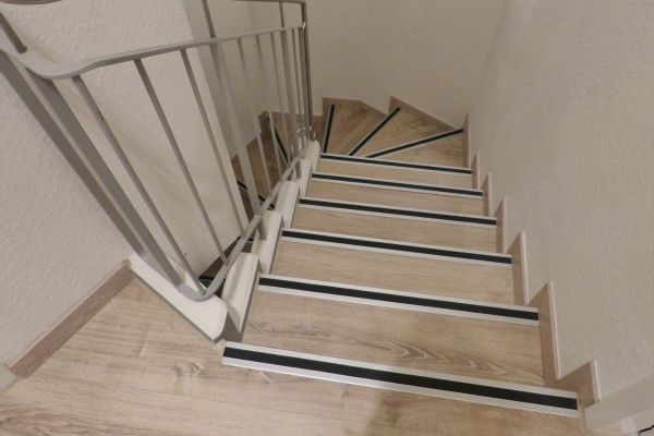 install retrofit stair nosing